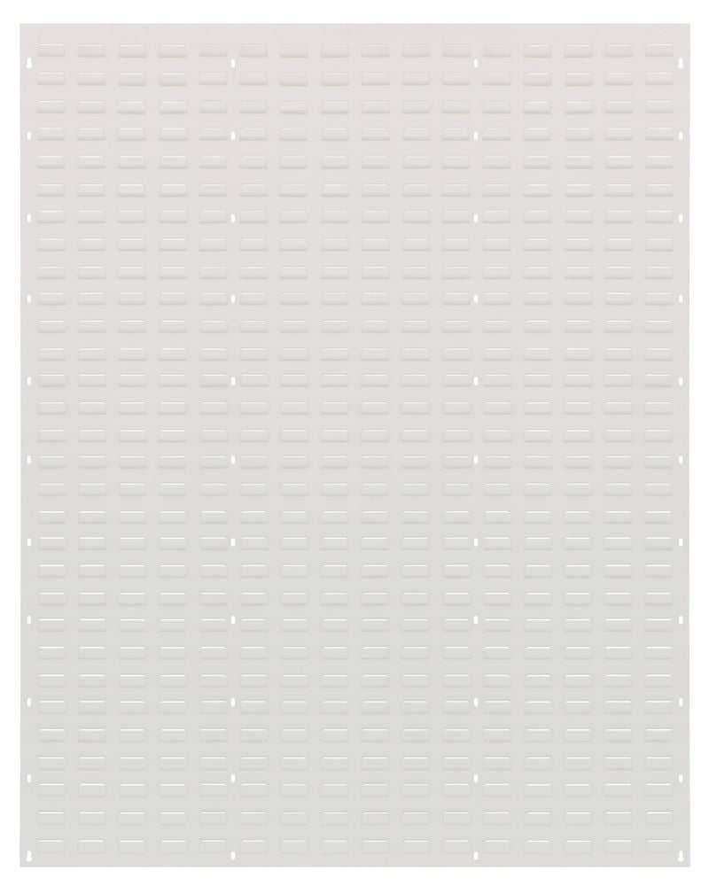 Quantum Storage Systems QLP - 4861HC Louvered Panel, Wall Mount Oyster White No Bins MTESolutions