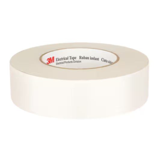 3M 7100057261 Glass Cloth Electrical Tape 27, 1 1/2 in x 60 yd, 24 Rolls/Case