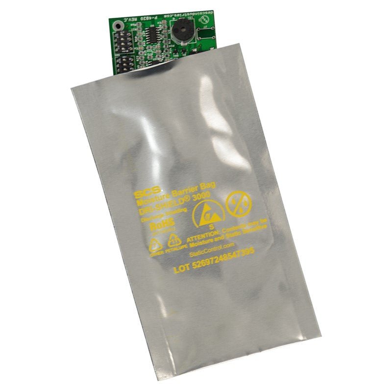 SCS D301216 Moisture Barrier Bag, Dri - Shield 3000, 12 x 16 in, 100 Ea MTESolutions