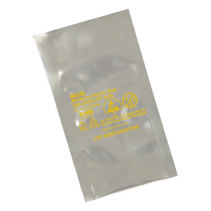 SCS D30818 Moisture Barrier Bag, Dri - Shield 3000, 8 x 18 in, 100 Ea MTESolutions