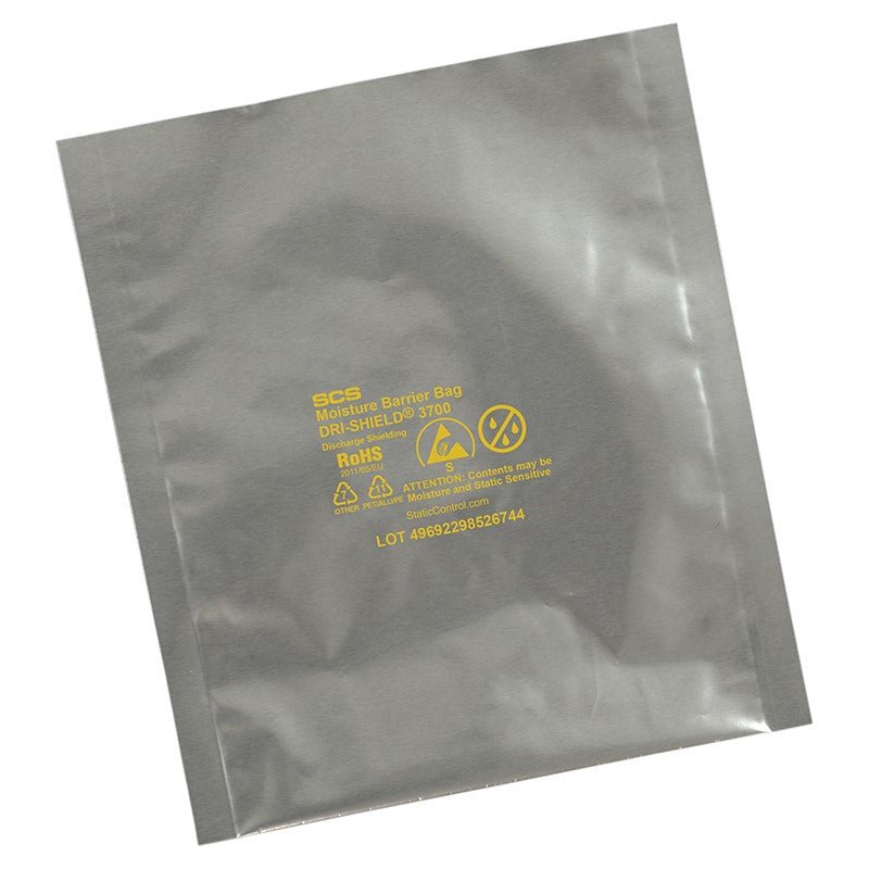 SCS D3779 Moisture Barrier Bag, Dri - Shield 3700, 7 x 9 in, 100 Ea MTESolutions