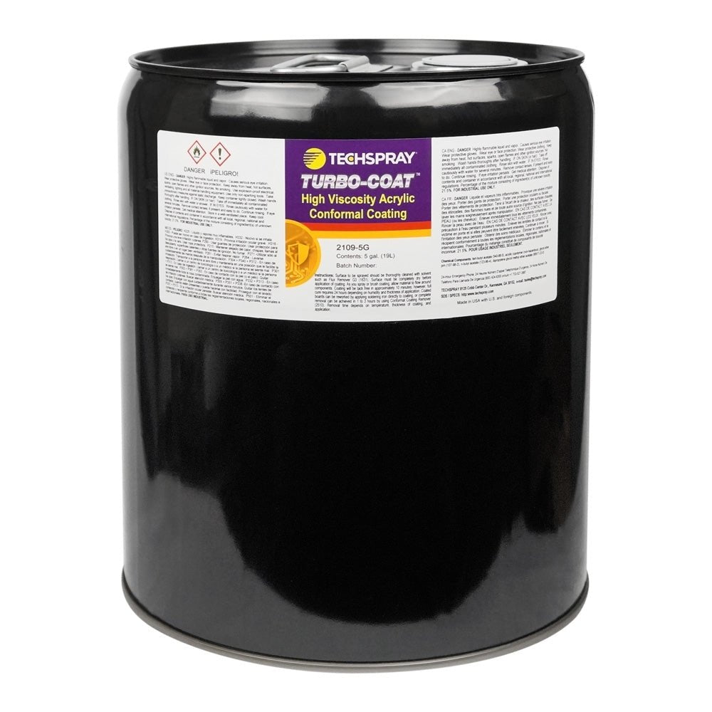Techspray 2109 - 5G Acrylic Conformal Coating, High viscosity - 1 pt, liquid MTESolutions