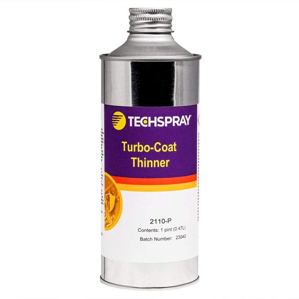 Techspray 2110 - P Turbo - Coat Thinner, Conformal Coating Thinner 1 Pint / 2 per case MTESolutions