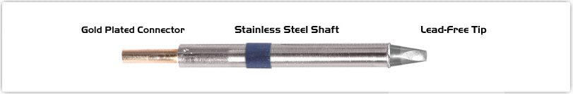 Thermaltronics K60Ch025 Chisel 30Deg 2.5Mm (0.10") MTESolutions