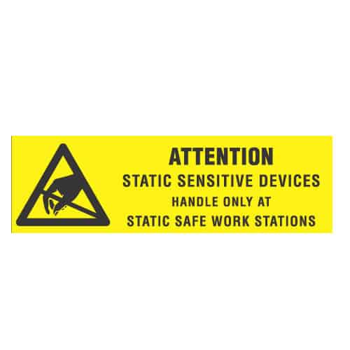 Transforming Technologies 5/8 X 2, Attention Static Sensitive Devices Handle Only At Static Safe Work Stations" MTESolutions
