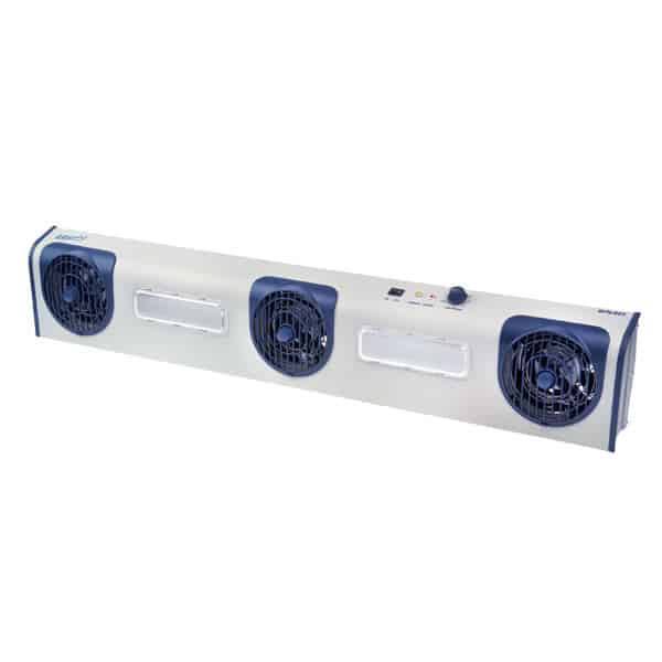 Transforming Technologies BFN803LED, Overhead AC Ionizer, 3 Fan, Led Task Lights MTESolutions