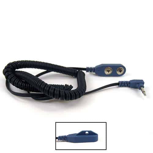 Transforming Technologies CC2695P - 5, Dual Line Coil Cord, 5', Pack of 10 MTESolutions