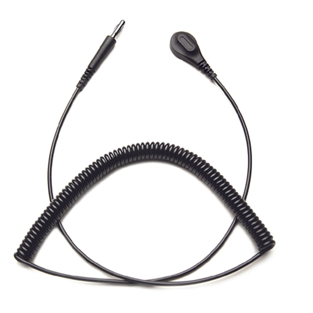 Transforming Technologies CC9043, 12' Coil Cord, Black, 4mm, Premium, Pack of 10 MTESolutions