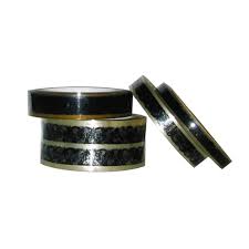 Transforming Technologies CL1801 - P, Static Free Cellophane Tape, Stock Print - ESD Symbol: 3 - 4" X 72 Yd, Sleeve of 8 MTESolutions