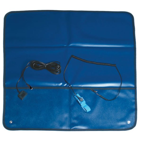 Transforming Technologies FSM2424B - Blue Field Service Mat w/Hardware - 2' x 2' Field Kit MTESolutions
