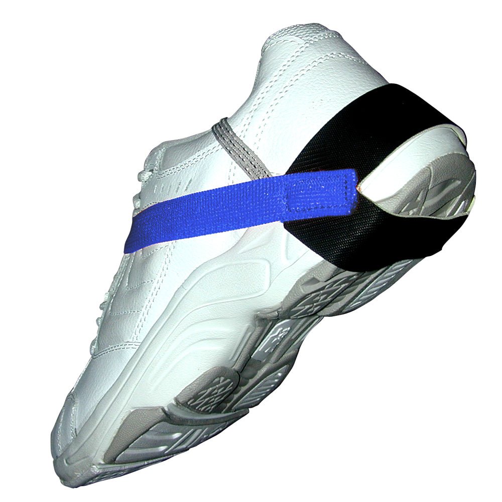 Transforming Technologies HG1360B, Heel Grounder, 1.25" Cup, Stretch Velcro, 1 Meg, Blue, Pack of 10 MTESolutions