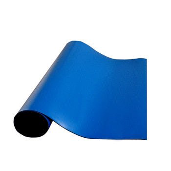Transforming Technologies MT2524RB Two Layer ESD Rubber Table Mat Roll, 24 in x 50 ft x 0.060 in, Royal Blue MTESolutions