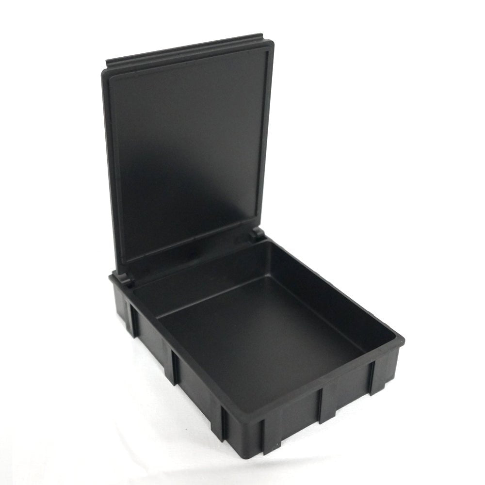 Transforming Technologies SM0876, 68 X 57 X 15mm Black Lid, Case of 10 MTESolutions