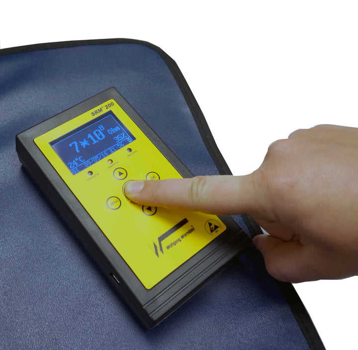 Transforming Technologies Warmbier 7100.SRM200.VK Pocket Digital Surface Resistance Verification Kit MTESolutions