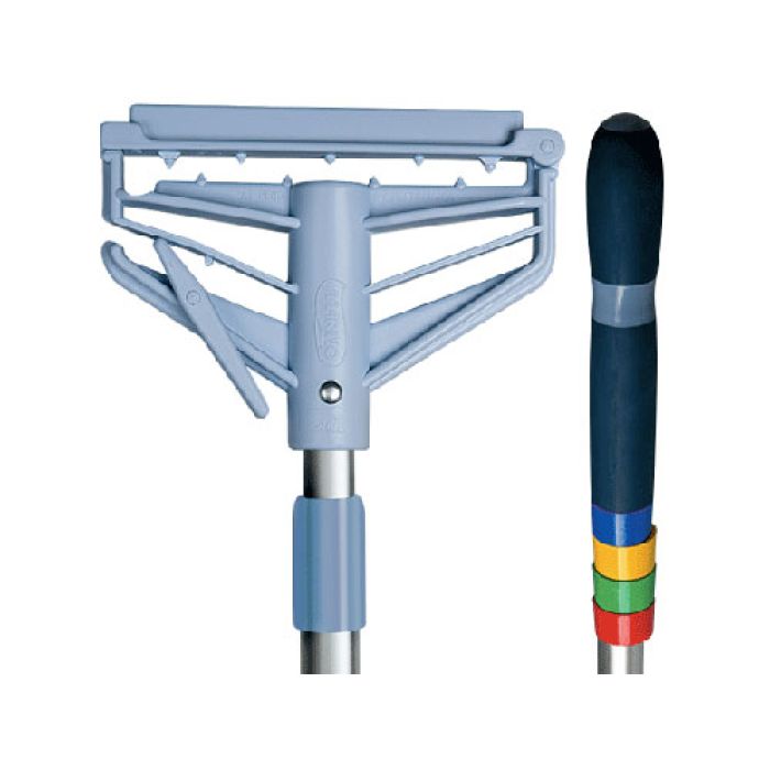Vileda Professional 131599 Snap - N - Go™ String Mop Handle. Extendable. Ergonomic. Color Tabs MTESolutions