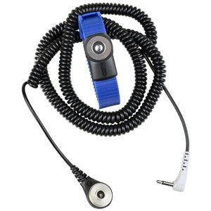 SCS 2242, Wrist Strap, Dual-Wire, Magsnap 360, Thermoplastic, Adjustable, 12' Coil Cord