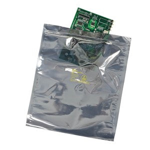SCS 30035, Static Shield Bag, 1000 Series Metal-In Zip, 3X5, 100 Pack