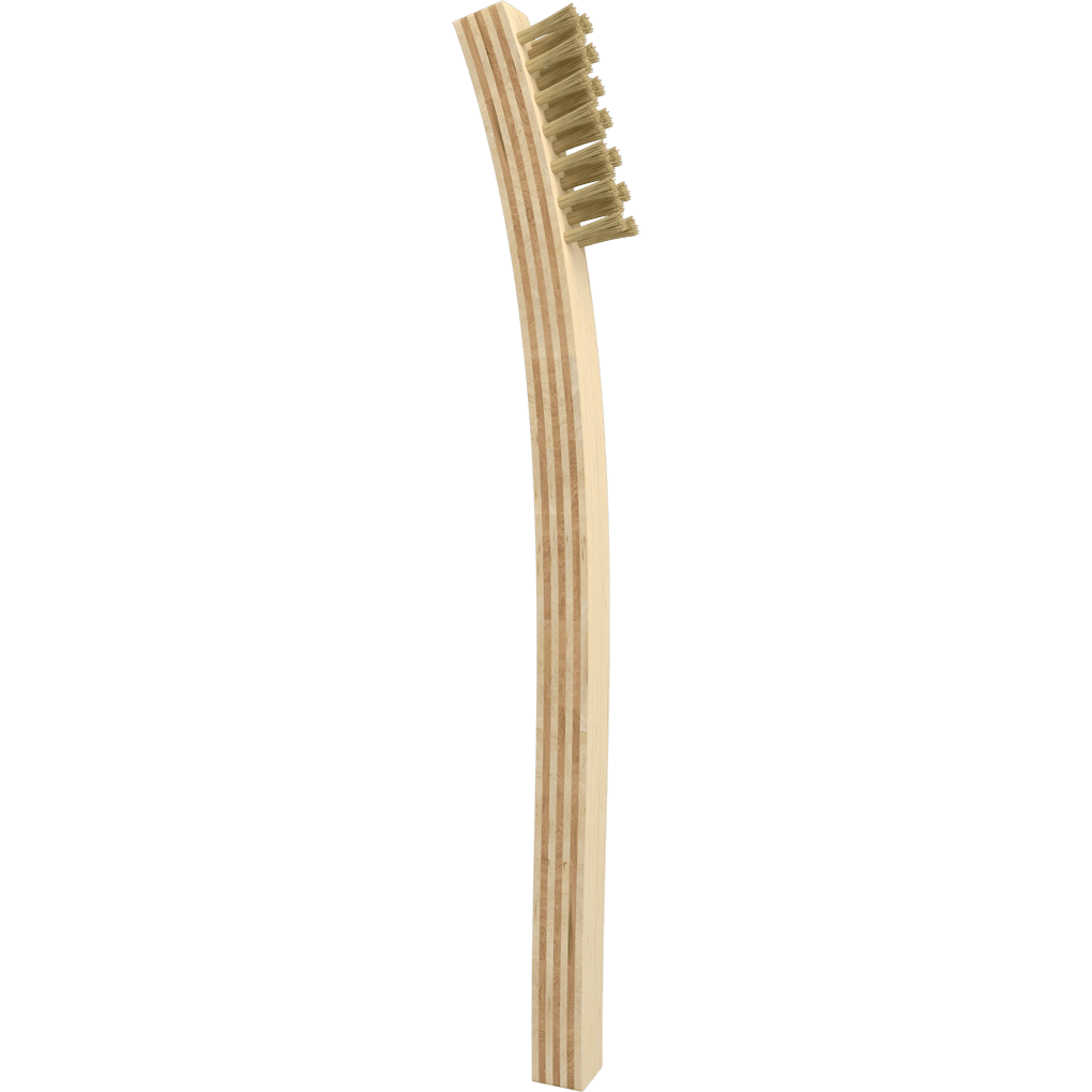 MG Chemicals 859, Wood-Handled Horse Hair Cleaning Brush, 5.25" Length, Case of 5