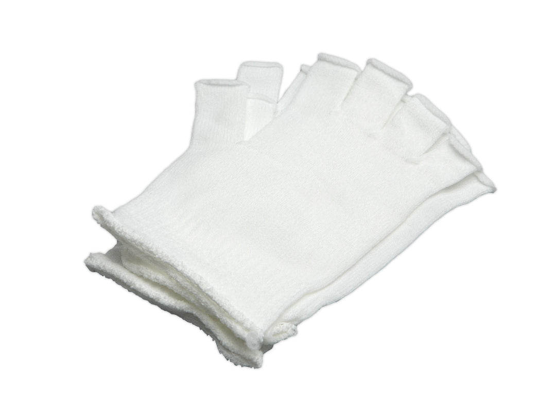 Berkshire BGL2.20R BCR® Half-Finger Polyester Glove Liners, Size Medium, Qty 200 Pairs&nbsp;