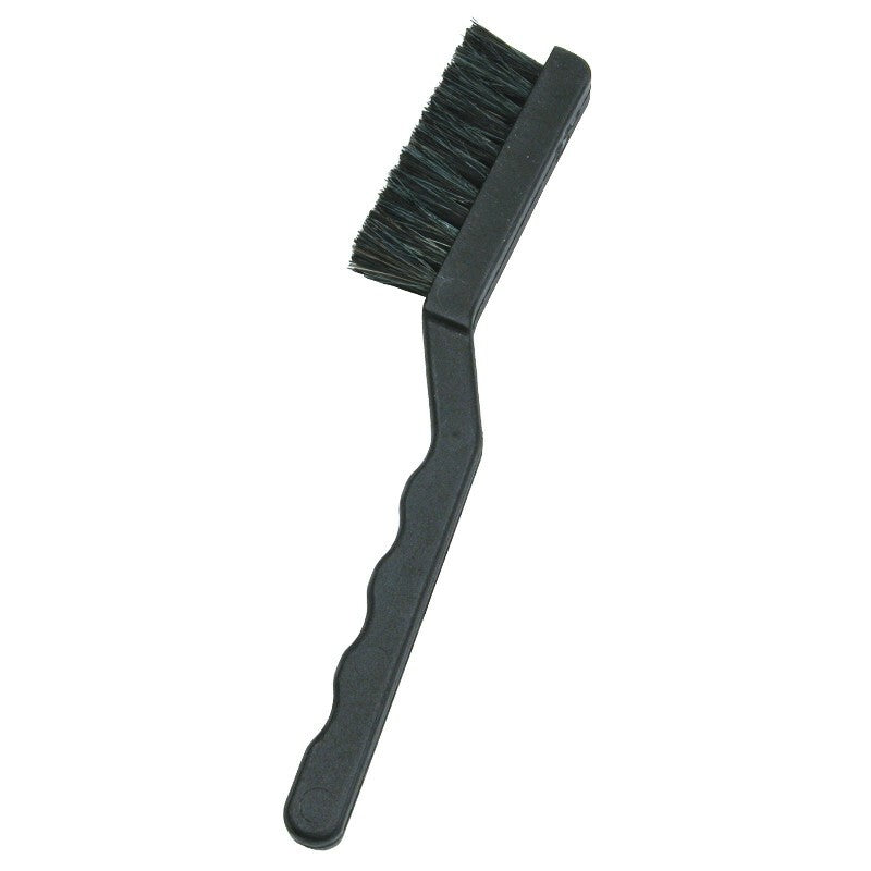 Menda  35692, Esd Brush, Conductive, Long Handle, Black  Firm Bristles,  2-3-8 In