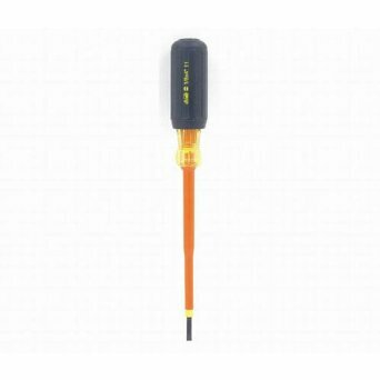 Ideal Industries 35-9149, Insulated Screwdriver 1/8" X 4" - Slotted, 1000V AC