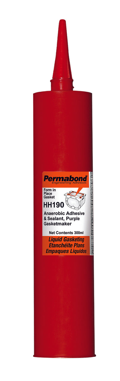 Permabond AA001900300C0101, HH190 Anaerobic Gasketmaker, 300ML, Case of 10