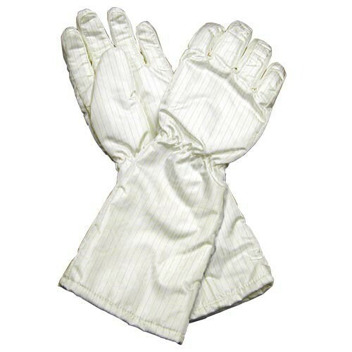 Transforming Technologies FG3902 Nomex Static Safe Cleanroom Hot Gloves, Medium - 16 inch