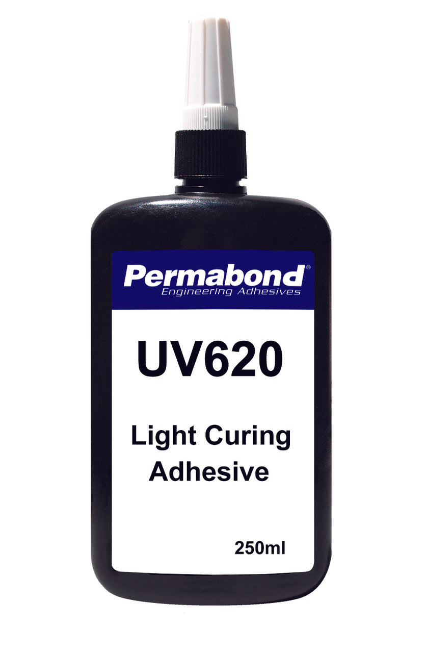 Permabond UV006200250B0101, UV620 UV-Curable Adhesive, 250ml Bottle, Case of 10