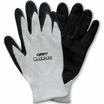 QRP® Qualakote® HWS Seamless Knit Nylon/Carbon Fiber with Nitrile Foam Grip