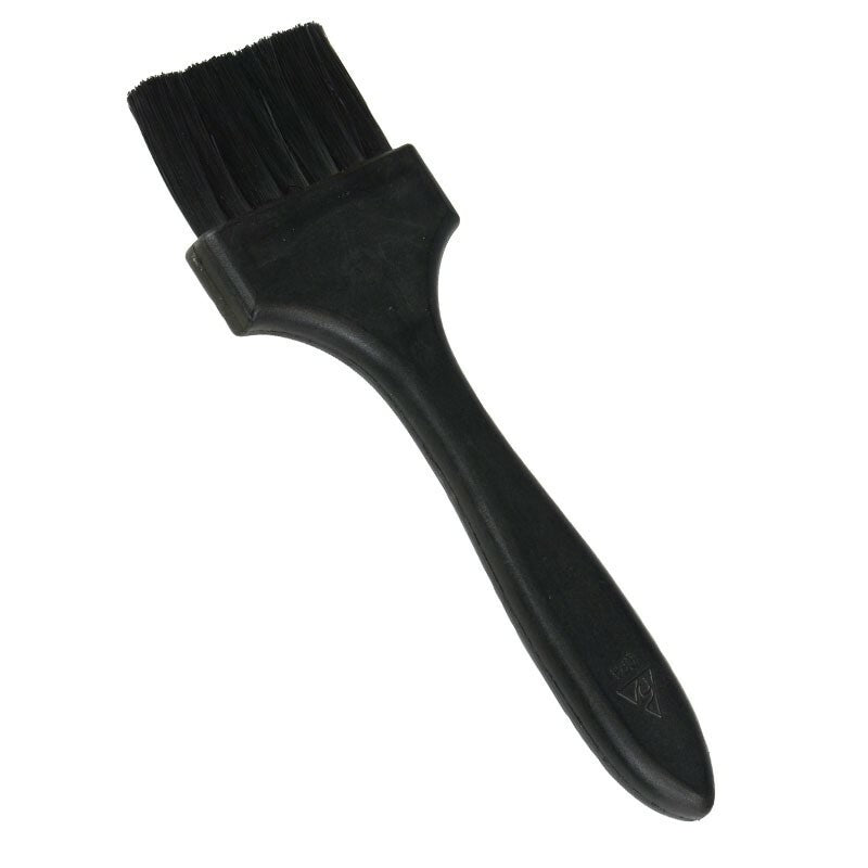 Menda  36092, Esd Brush, Conductive, Flat Handle,  Black Soft Nylon Bristles, 2 In