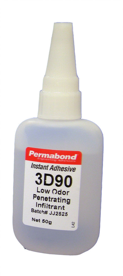 Permabond CA03D900016Z0101, 3D90 1 Pound Bottle, Individual Bottle