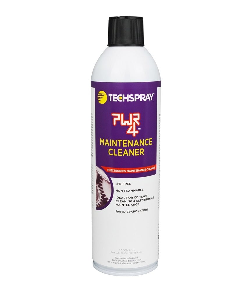Techspray 3400 - 20S PWR - 4 Maint Cleaner - 20oz aerosol MTESolutions