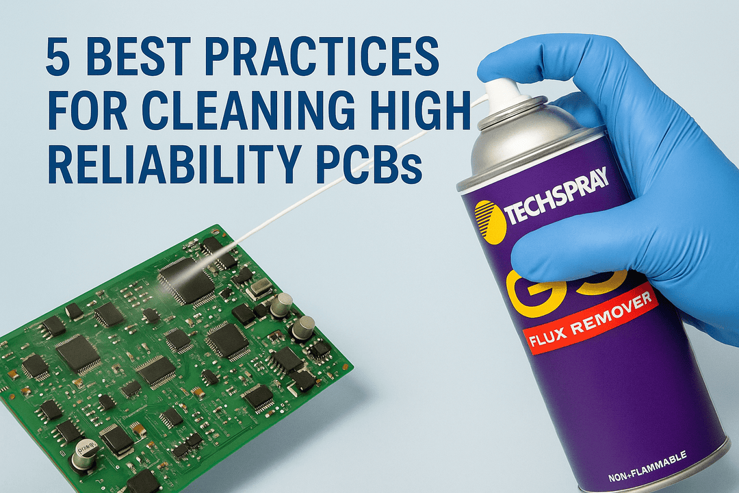 5 Best Practices for Cleaning High Reliability PCBs - MTESolutions