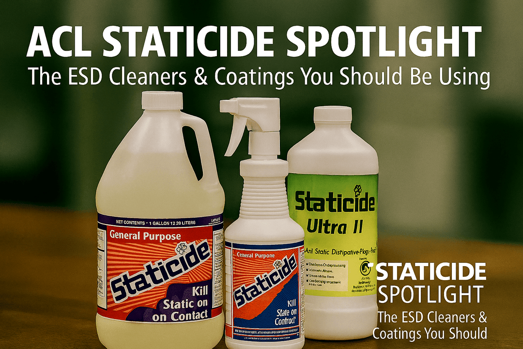 ACL Staticide Spotlight: The ESD Cleaners & Coatings You Should Be Using - MTESolutions