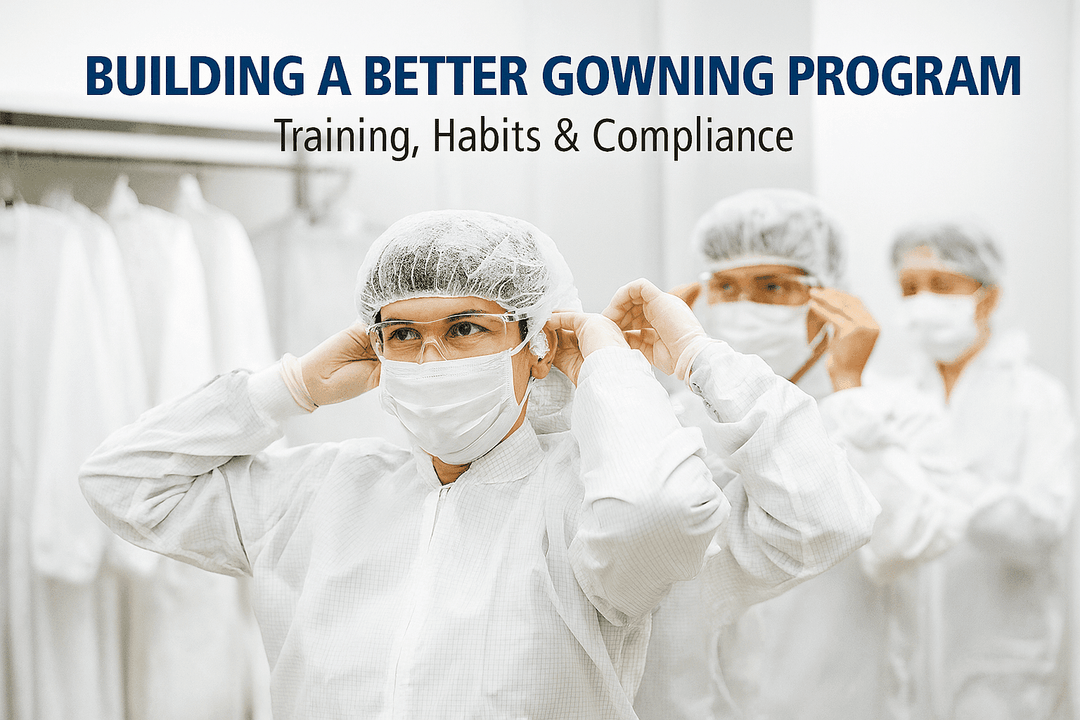 Building a Better Gowning Program: Training, Habits &amp; Compliance - MTESolutions