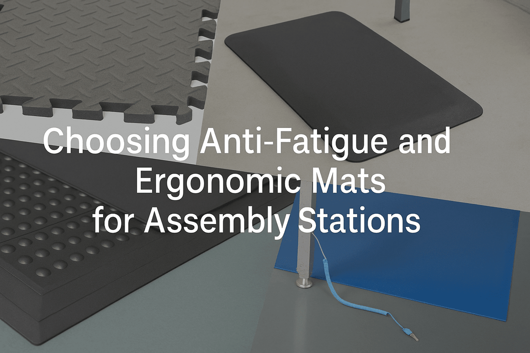 Choosing Anti-Fatigue and Ergonomic Mats for Assembly Stations - MTESolutions