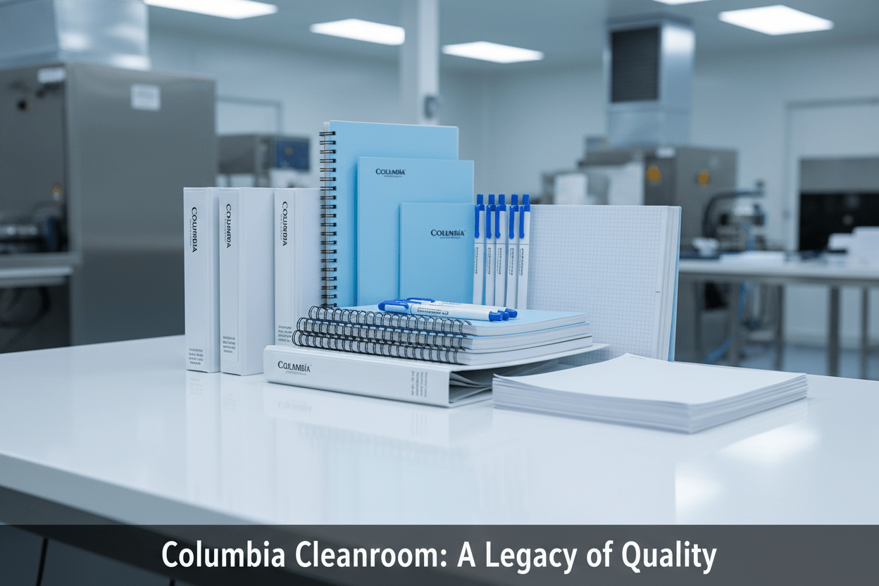 Columbia Cleanroom Documentation Products: Pens, Paper, Notebooks ...