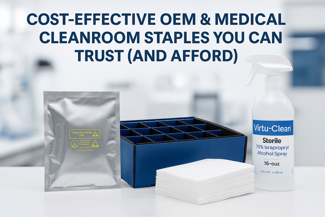Cost-Effective OEM & Medical Cleanroom Staples You Can Trust (and Afford) - MTESolutions