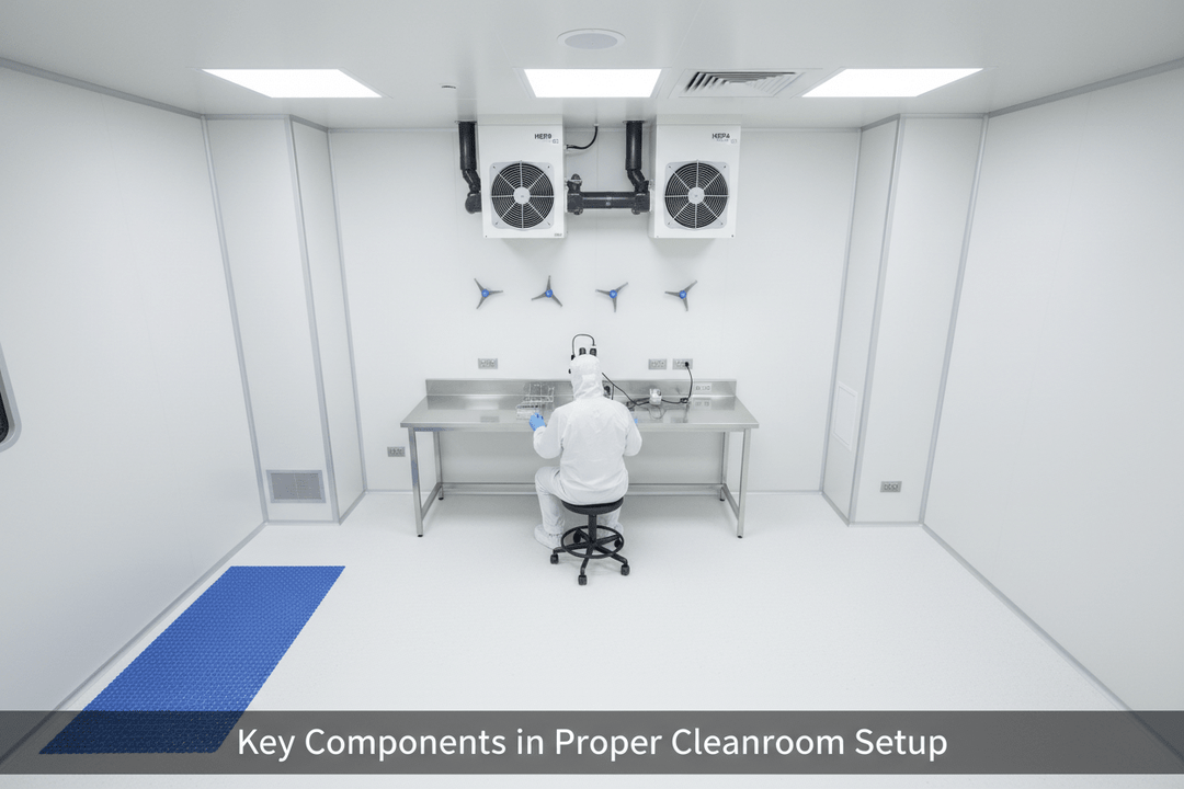 Do Not Overlook These Key Components In Proper Cleanroom Set Up - MTESolutions
