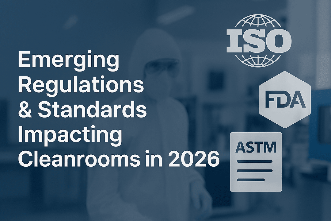 Emerging Regulations & Standards Impacting Cleanrooms in 2026 - MTESolutions