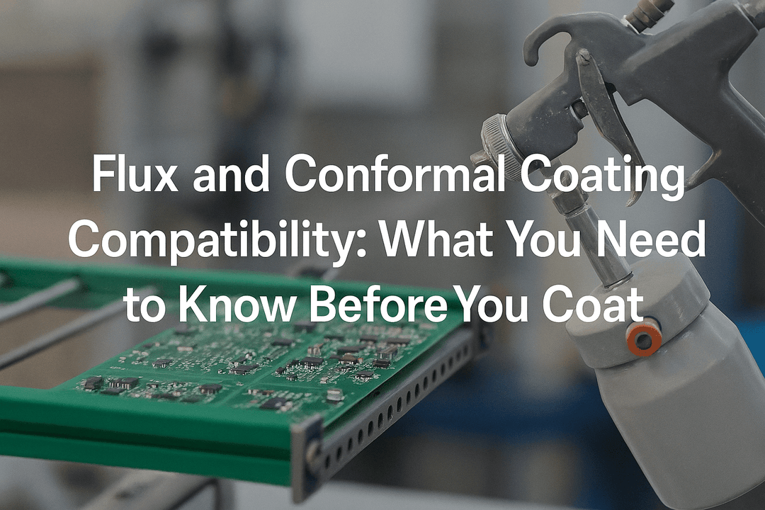 Flux and Conformal Coating Compatibility: What You Need to Know Before You Coat - MTESolutions
