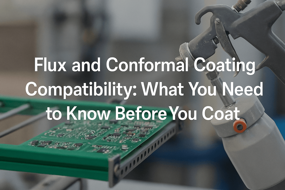 Flux and Conformal Coating Compatibility: What You Need to Know Before You Coat - MTESolutions