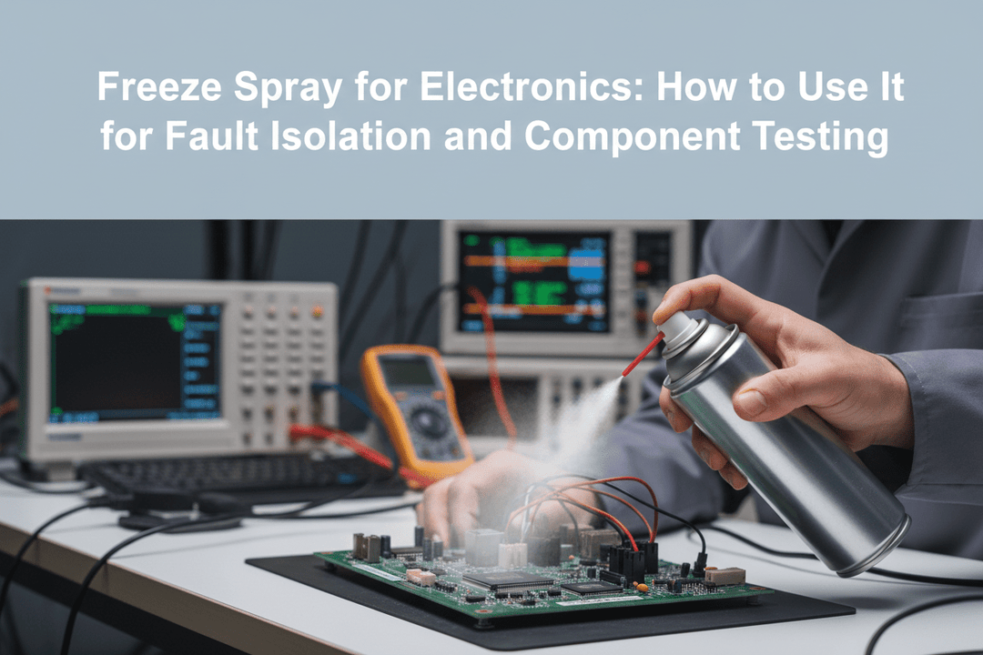 Freeze Spray for Electronics: How to Use It for Fault Isolation and Component Testing - MTESolutions