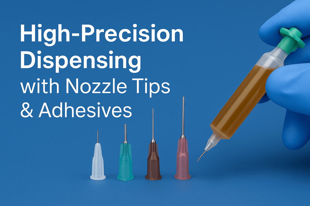 High-Precision Dispensing with Nozzle Tips & Adhesives - MTESolutions