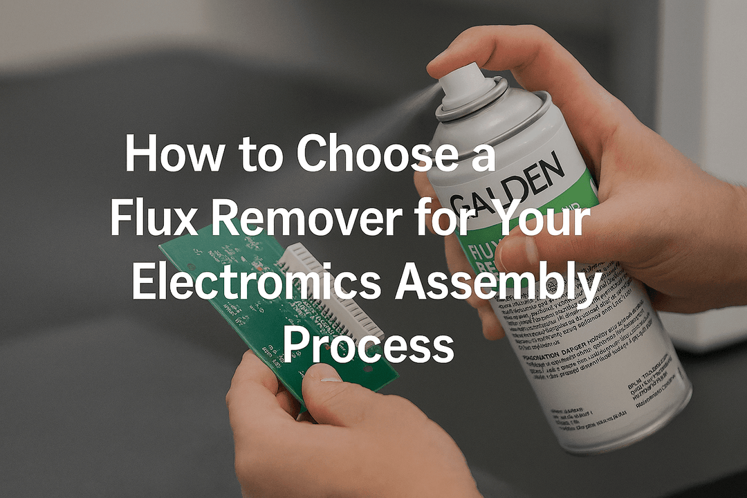 How to Choose a Flux Remover for Your Electronics Assembly Process - MTESolutions