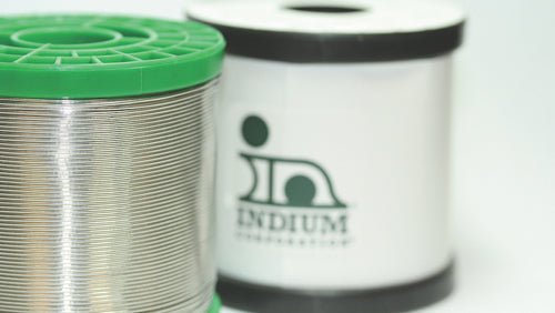 Indium Corporation Introduces New Fast-Wetting, Low-Spatter Flux-Cored Wire for Robotic and Laser Soldering - MTESolutions