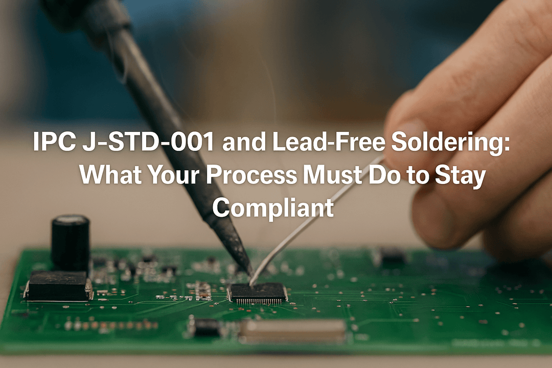 IPC J-STD-001 and Lead-Free Soldering: What Your Process Must Do to Stay Compliant - MTESolutions