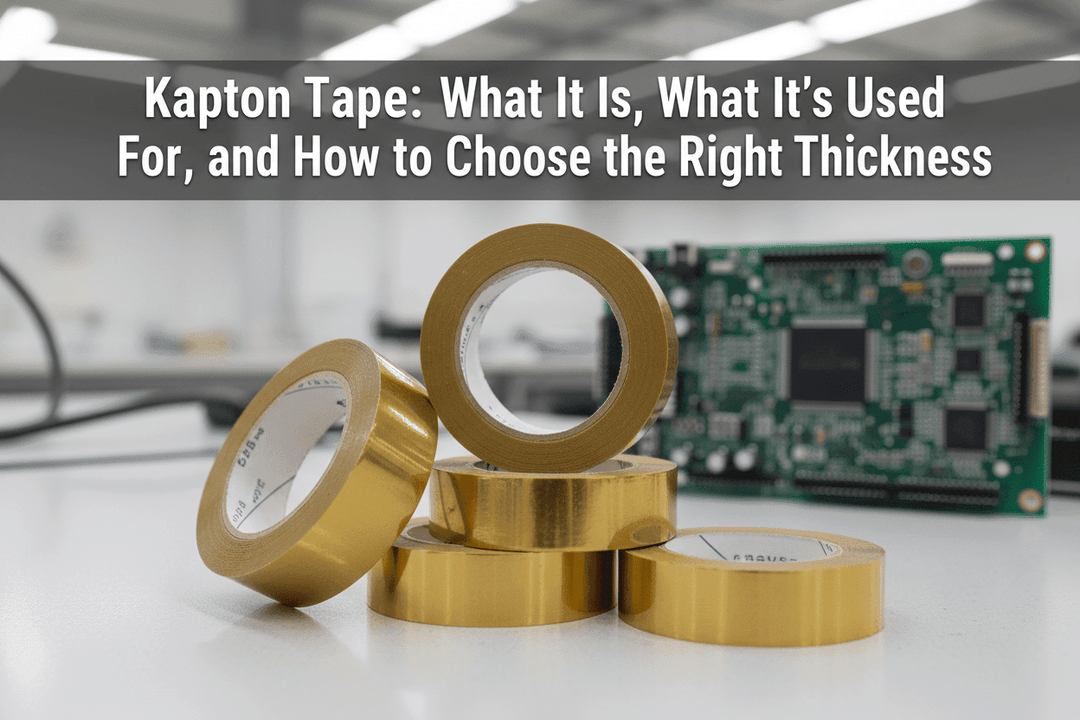 Kapton Tape: What It Is, What It's Used For, and How to Choose the Right Thickness - MTESolutions