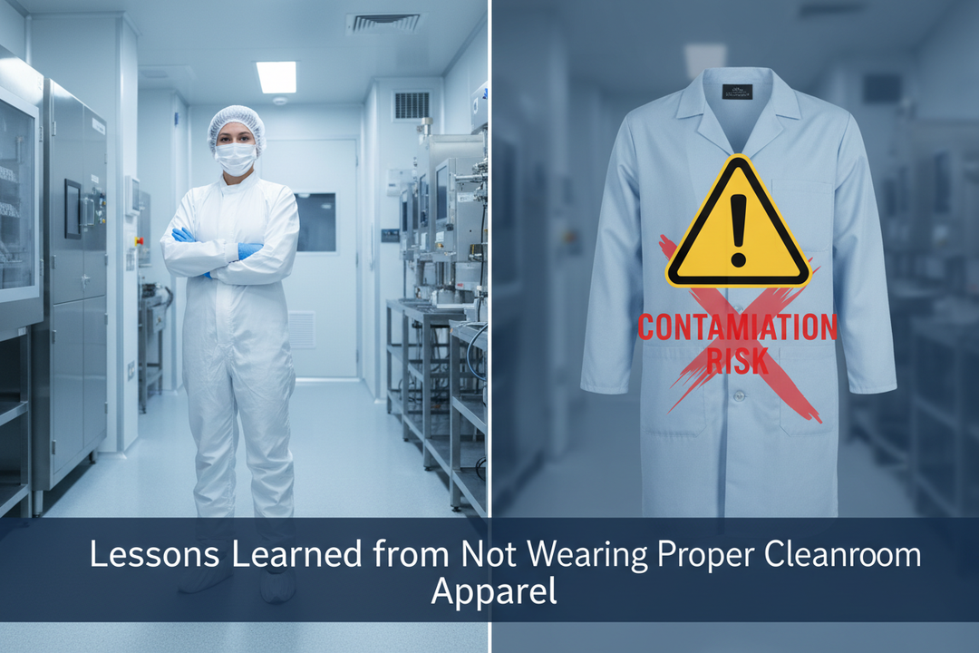 Lessons Learned from Not Wearing Proper Cleanroom Apparel