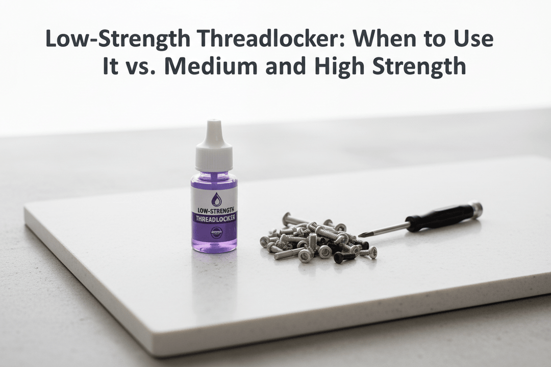 Low-Strength Threadlocker: When to Use It vs. Medium and High Strength - MTESolutions